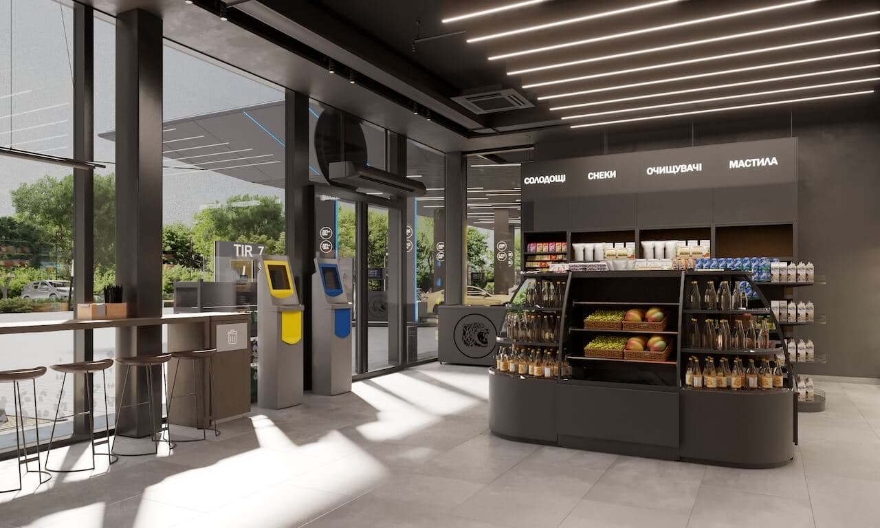 Архітектура та дизайн для АЗК Gas Station BARS - фото 3 | ASTY