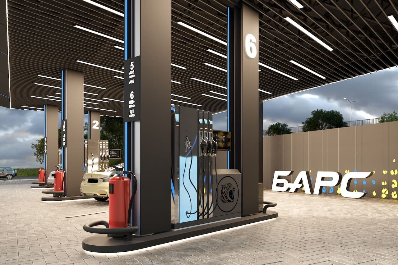 Архітектура та дизайн для АЗК Gas Station BARS - фото 7 | ASTY