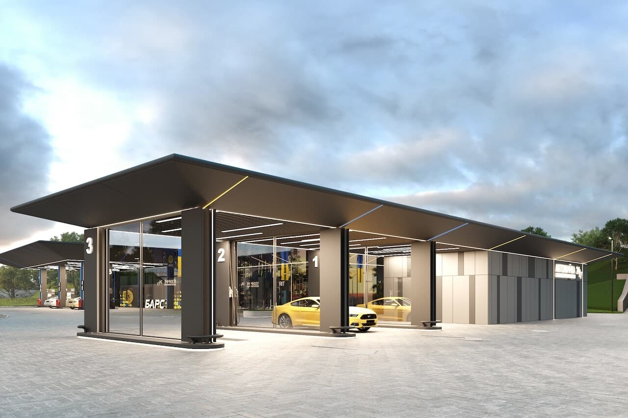 Архітектура та дизайн для АЗК Gas Station BARS - фото 8 | ASTY