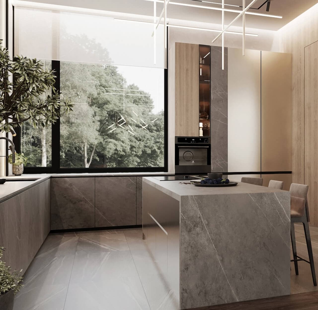 Дизайн інтерʼєру у стилі модернізм Goodlife Park - фото 6 | ASTY