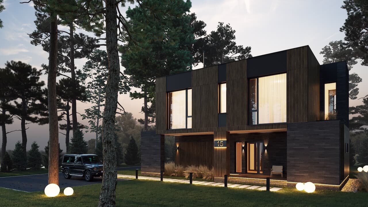 Дизайн будинку в котеджному містечку Goodlife Park | ASTY