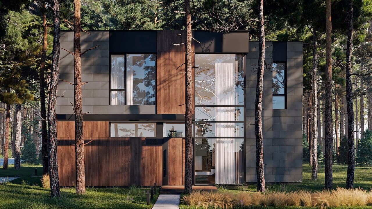 Лаконічний дизайн двоповерхового будинку Goodlife Park - фото 1 | ASTY