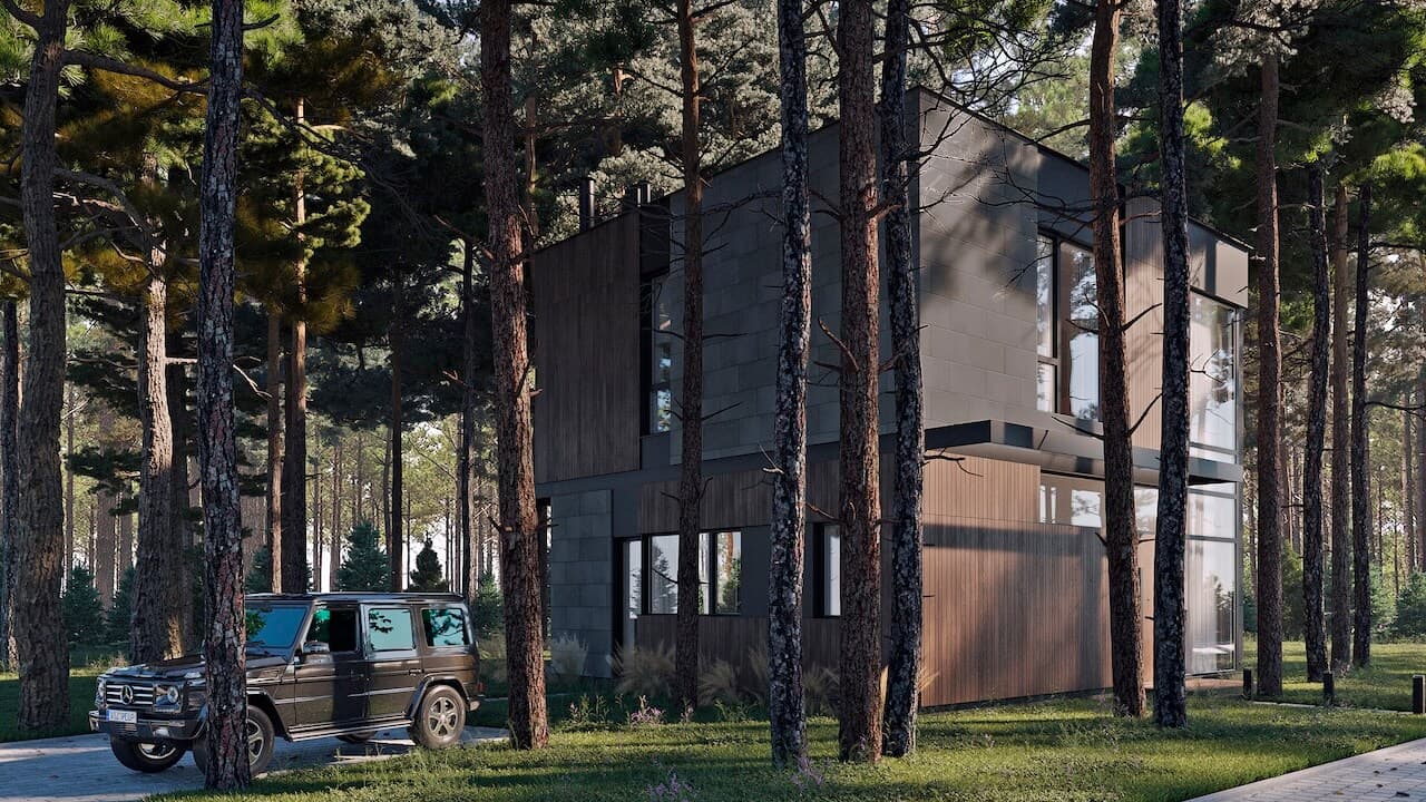 Лаконічний дизайн двоповерхового будинку Goodlife Park - фото 2 | ASTY