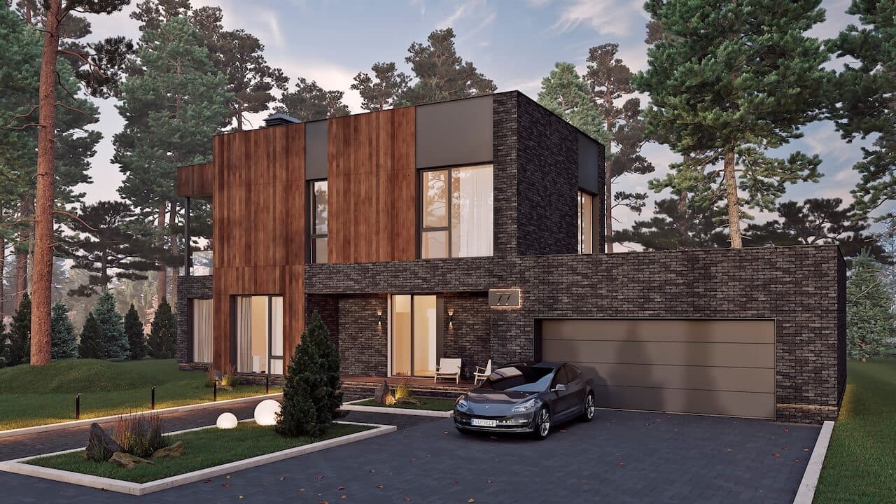 Архітектура будинку в стилі модернізм Goodlife Park - фото 1 | ASTY