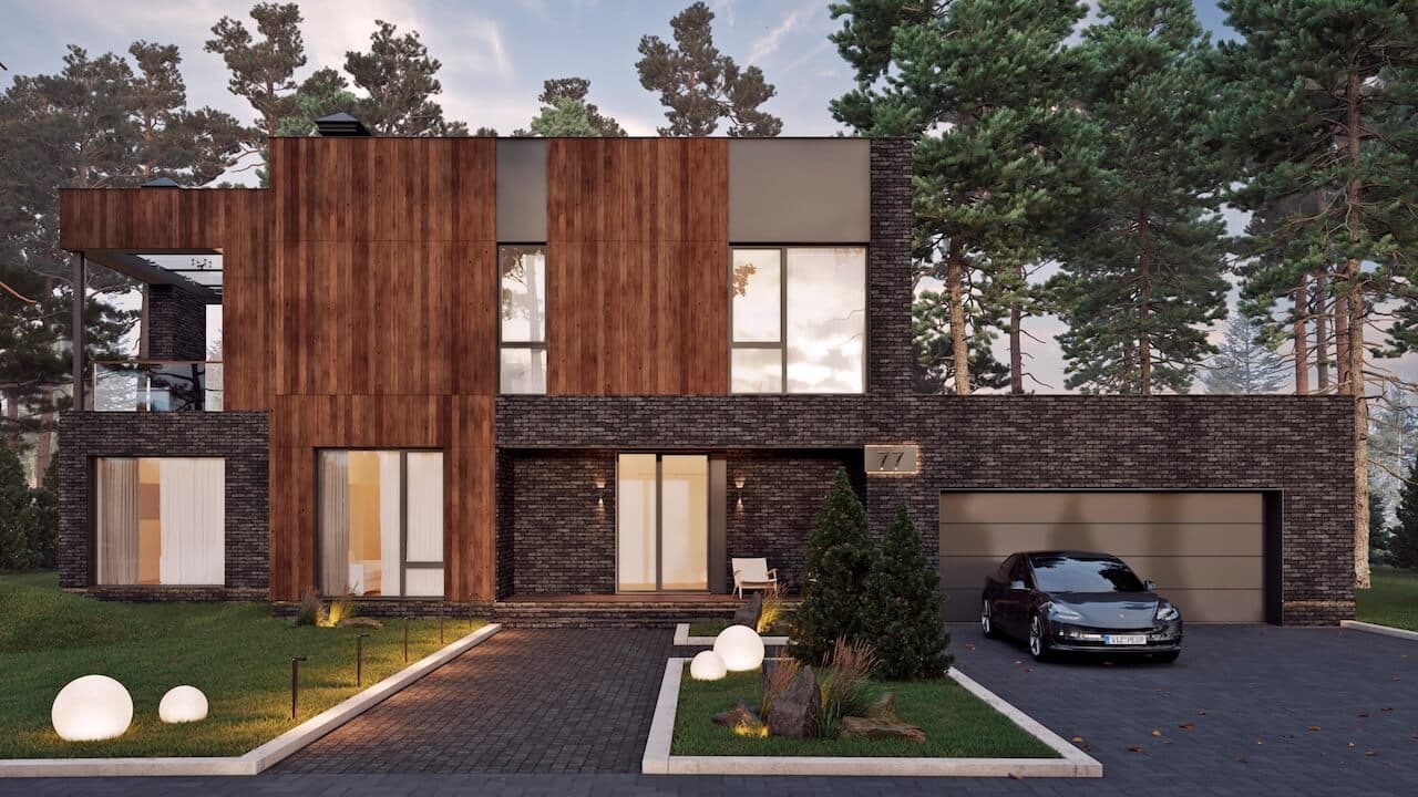 Архітектура будинку в стилі модернізм Goodlife Park - фото 2 | ASTY