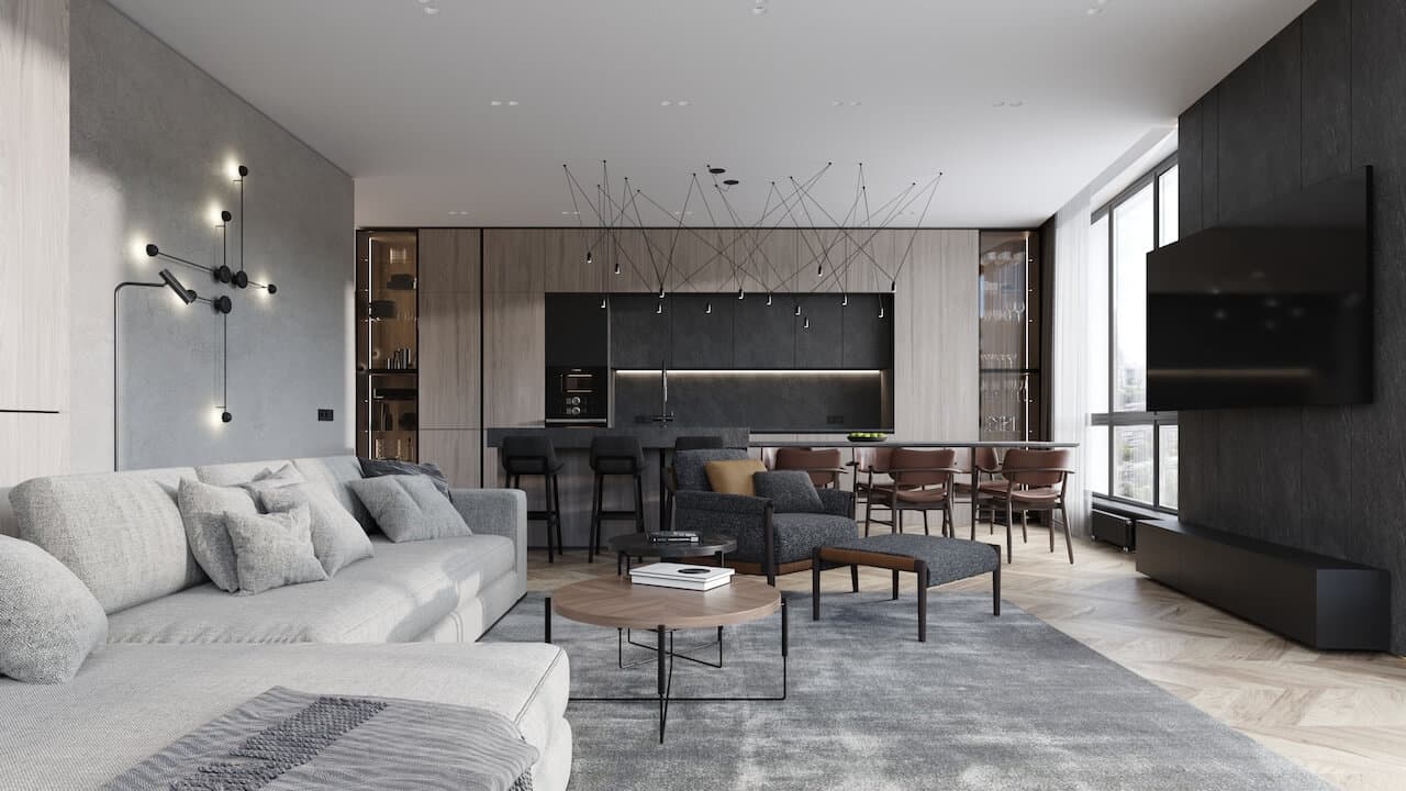 Дизайн сучасної квартири Park Avenue | ASTY